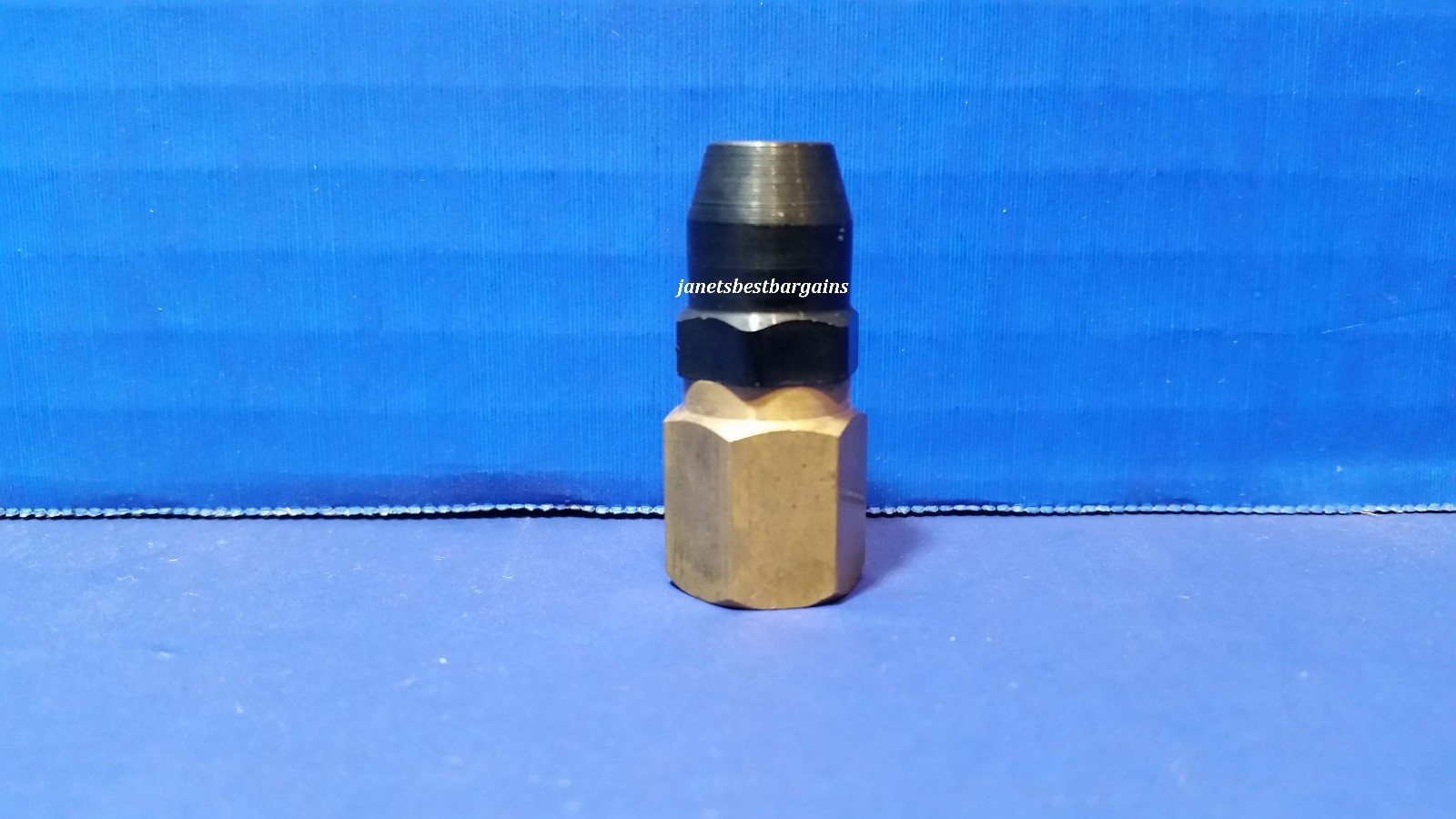 Straight On Tapered Brass Open Valve Air Chuck Tire Filler Inflator 1/4" FNPT