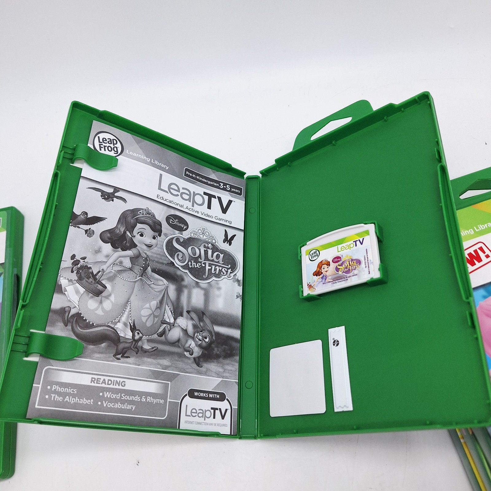 Lot Of 6 Leap Frog Tv Educational Gaming Games All Complete In Cases And Working
