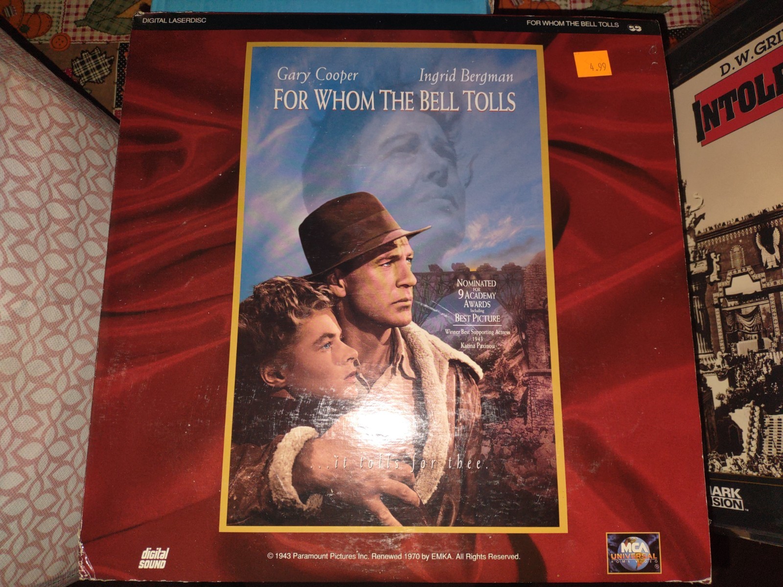 For Whom the Bell Tolls (Laserdisc, 1995) CLV 42438