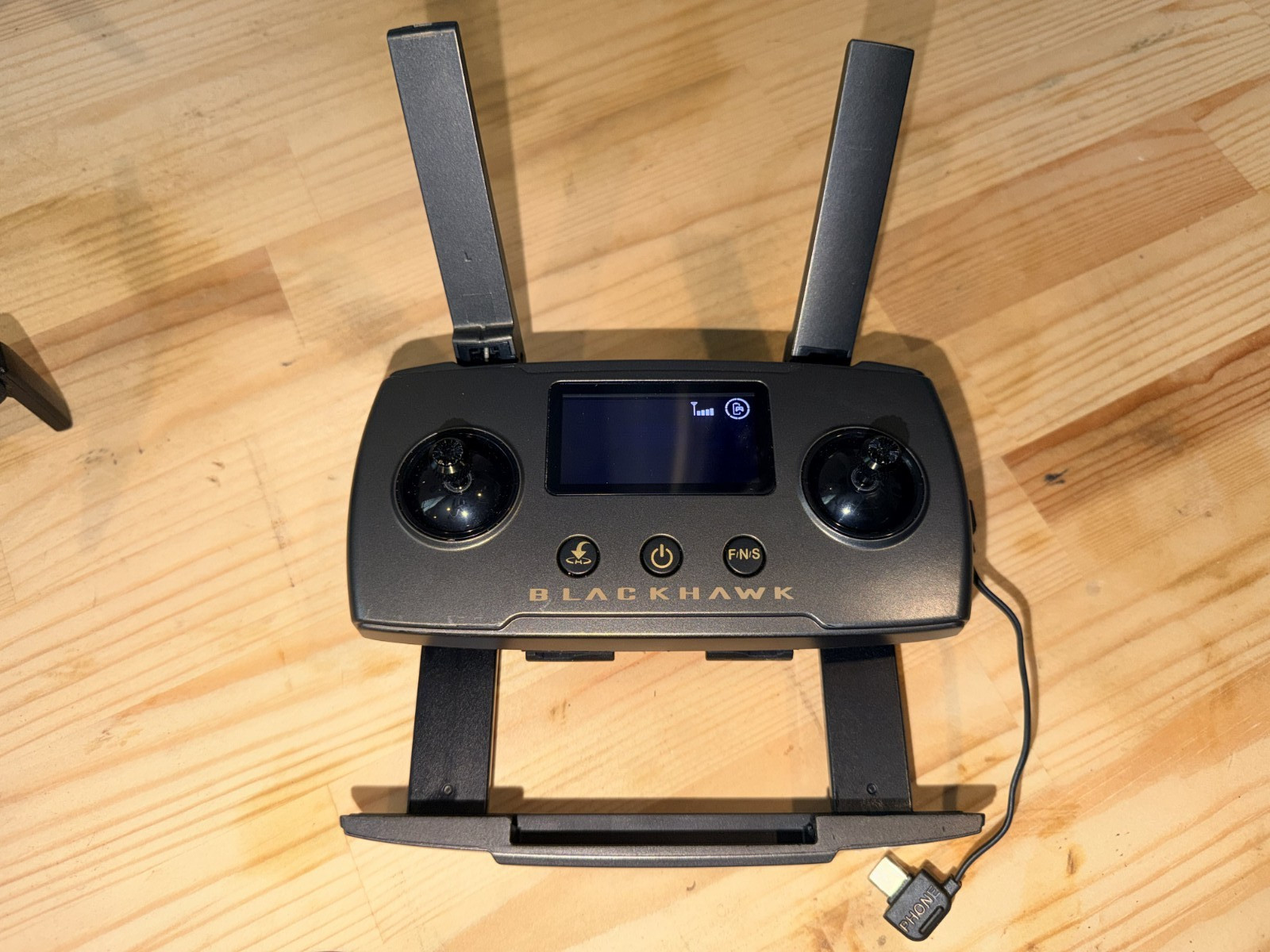 EXO Blackhawk 3 Pro Ready-to-Fly Camera Drone w/ Controller Case Accessories