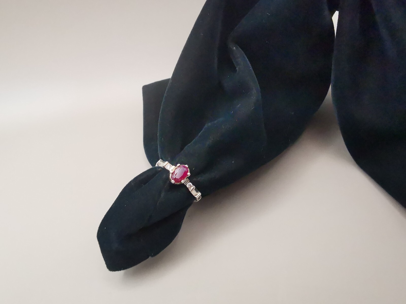 Natural Ruby ring | Women Engagement Ring | Unheated Untreated Ruby ring