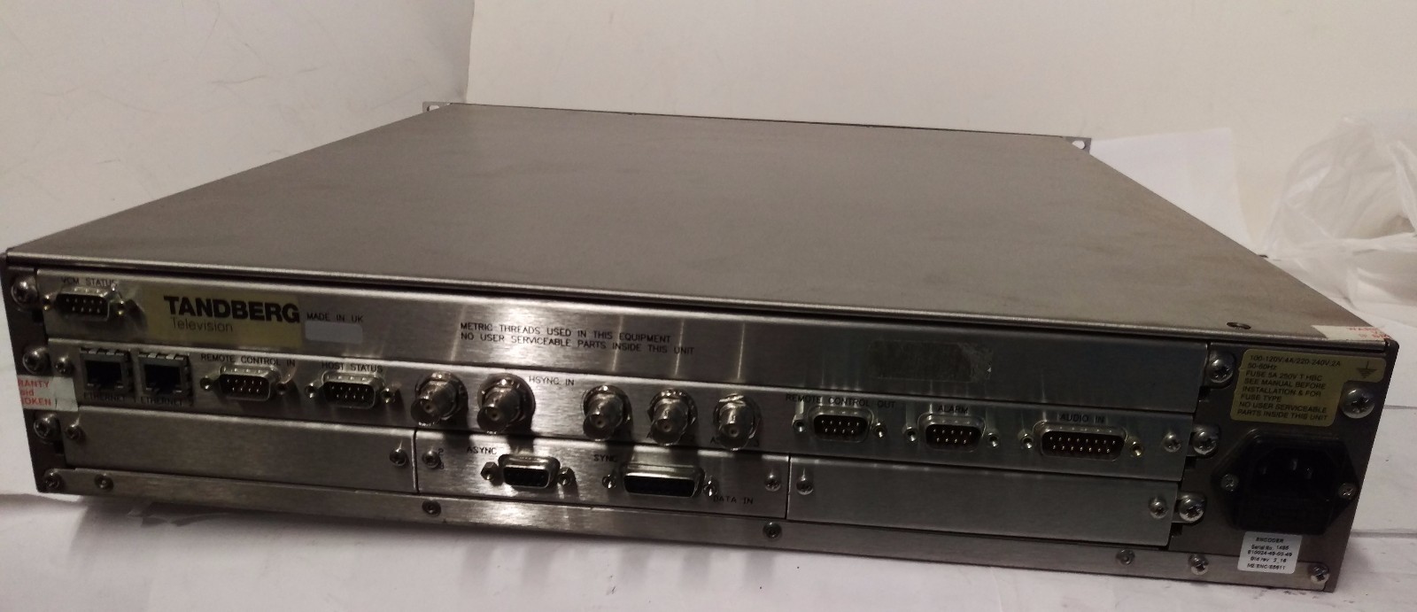 TANDBERG ENCODER E5611 M2/ENC/E5611 (for parts)