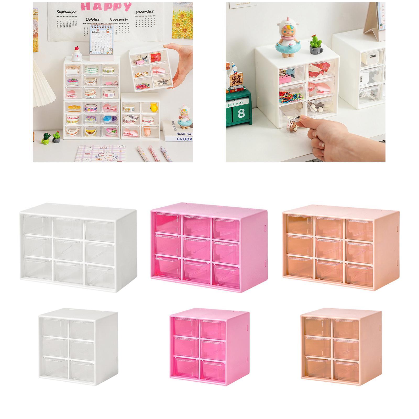 Small Drawer Organizer for Desk Beads Organizer for Women Girls Storage Box for