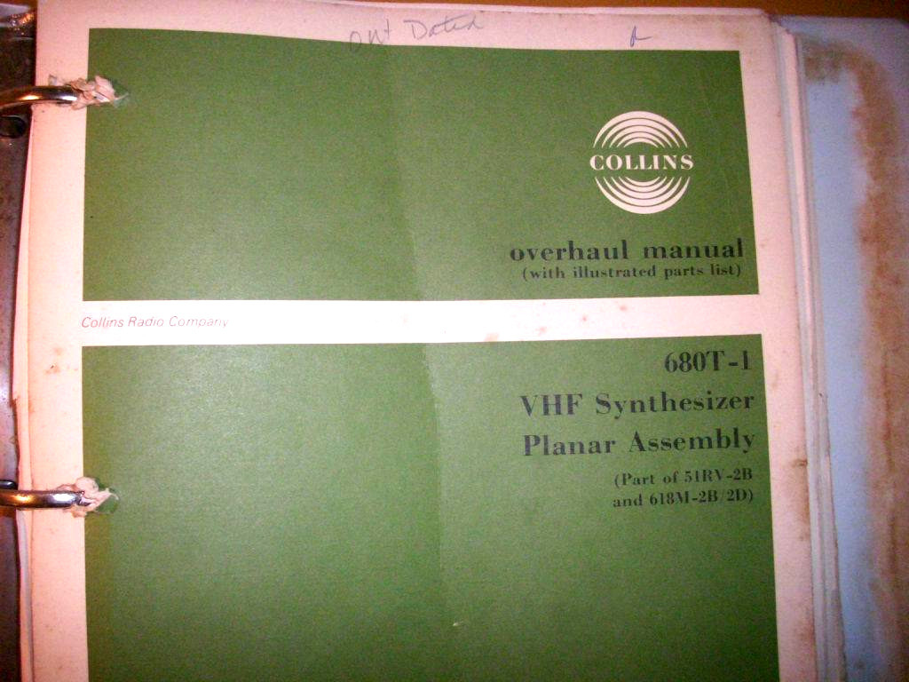 Collins 680T-1 VHF Digital Synthesizer Service Manual