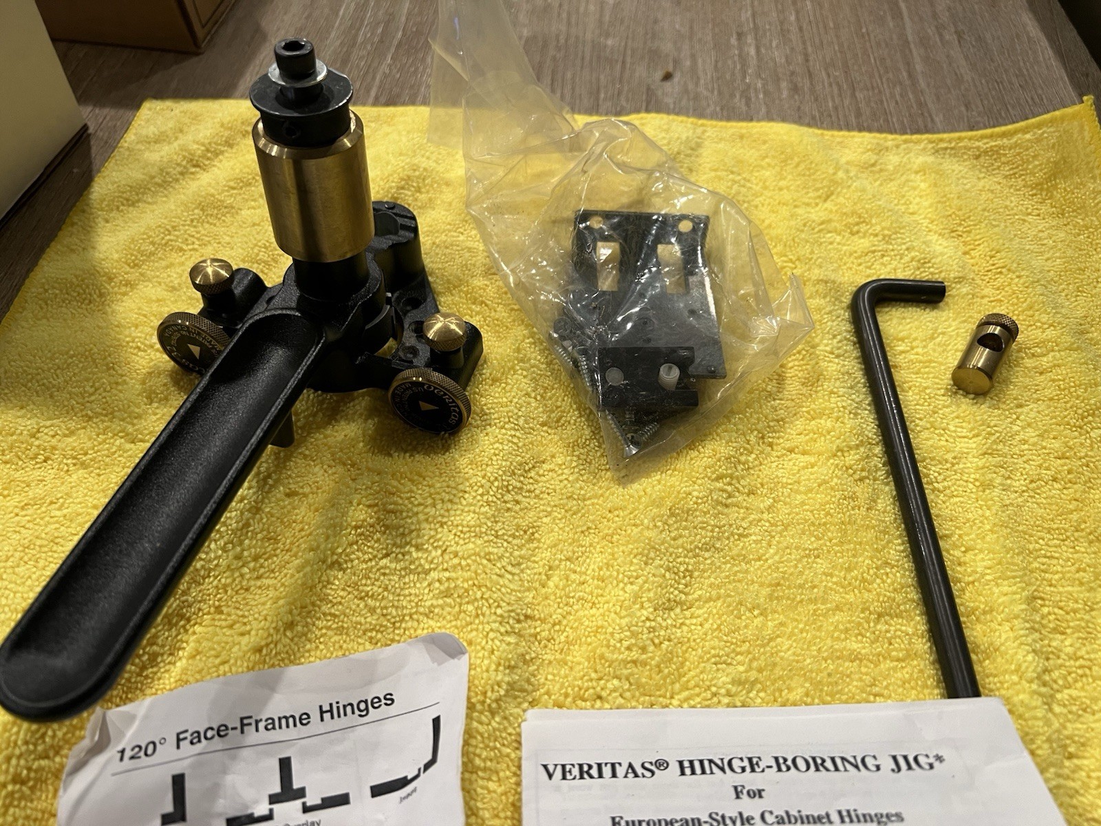Veritas Hinge-Boring Jig 05J07.01 (6800)
