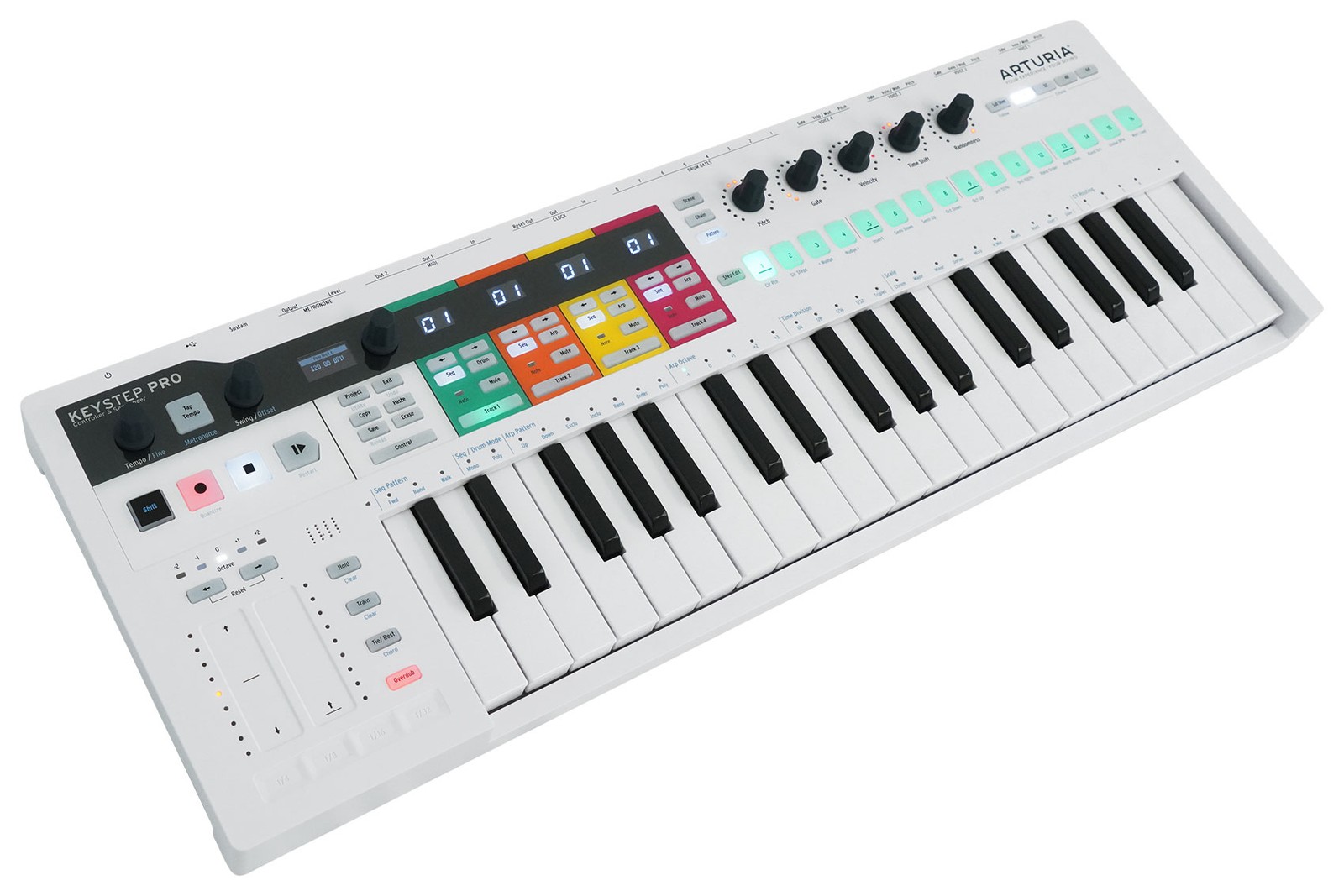 Arturia Keystep Pro Sequencer 37-Key Midi USB Keyboard Controller+Air Lift Bench