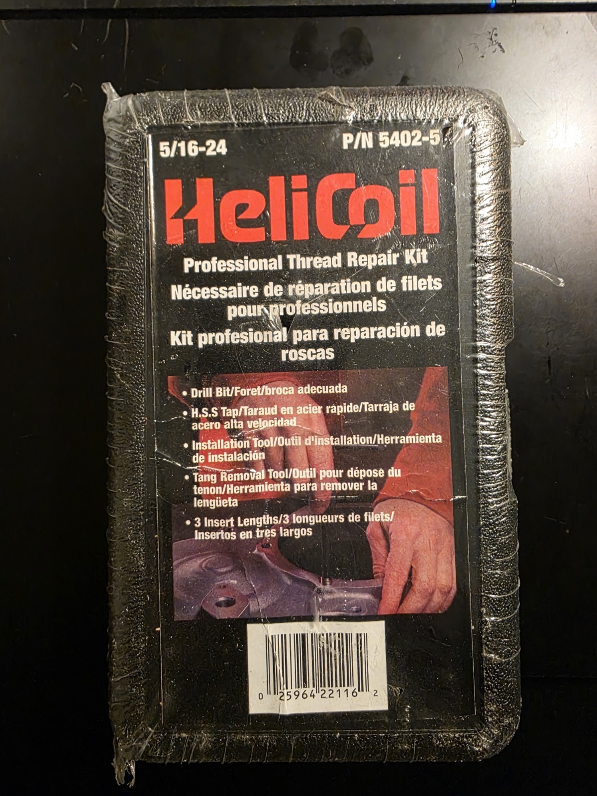 helicoil thread repair kit 5/16-25. P/n 5402-5
