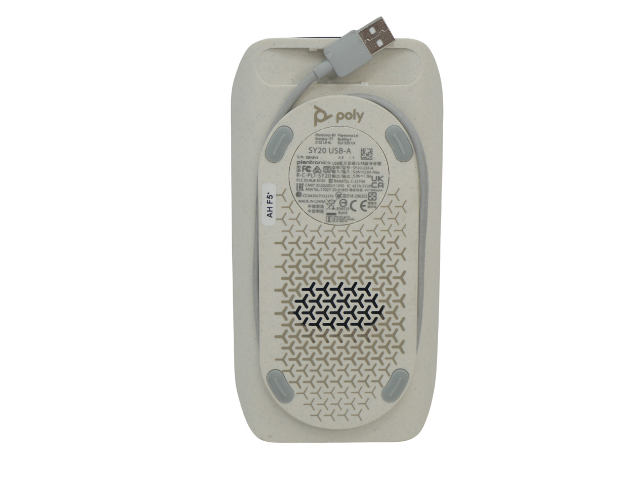 Poly Plantronics SY20 USB-A Bluetooth Portable Smart Speakerphone