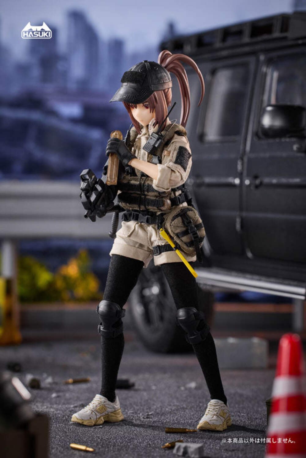 Hasuki Pocket Art Series PA006 Security Hiyo Reizei 1/12 Action Figure