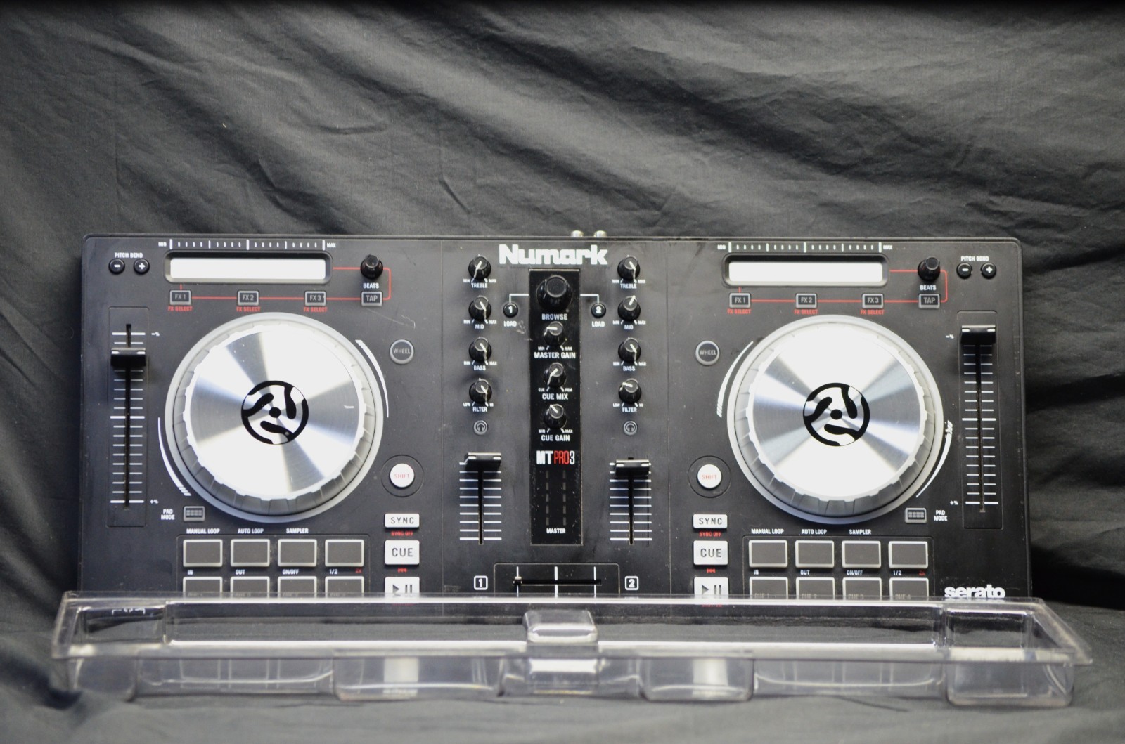 Numark Mixtrack Pro 3 DJ Controller Serato USB MIDI w/ Cable Tested Working