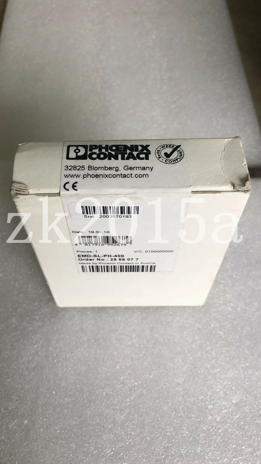 EMD-SL-PH-400 - 2866077 fast ship by DHL OR EMS