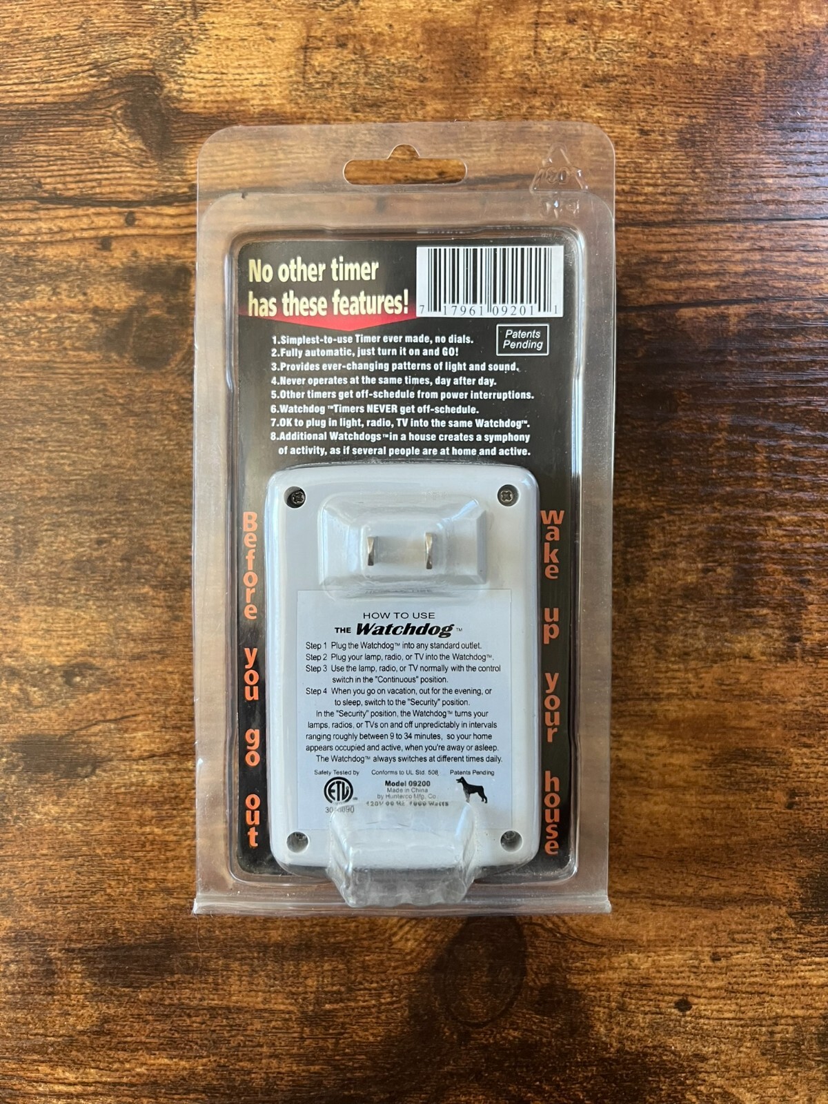 WatchDog House Sitter Security Timer Maximum Security