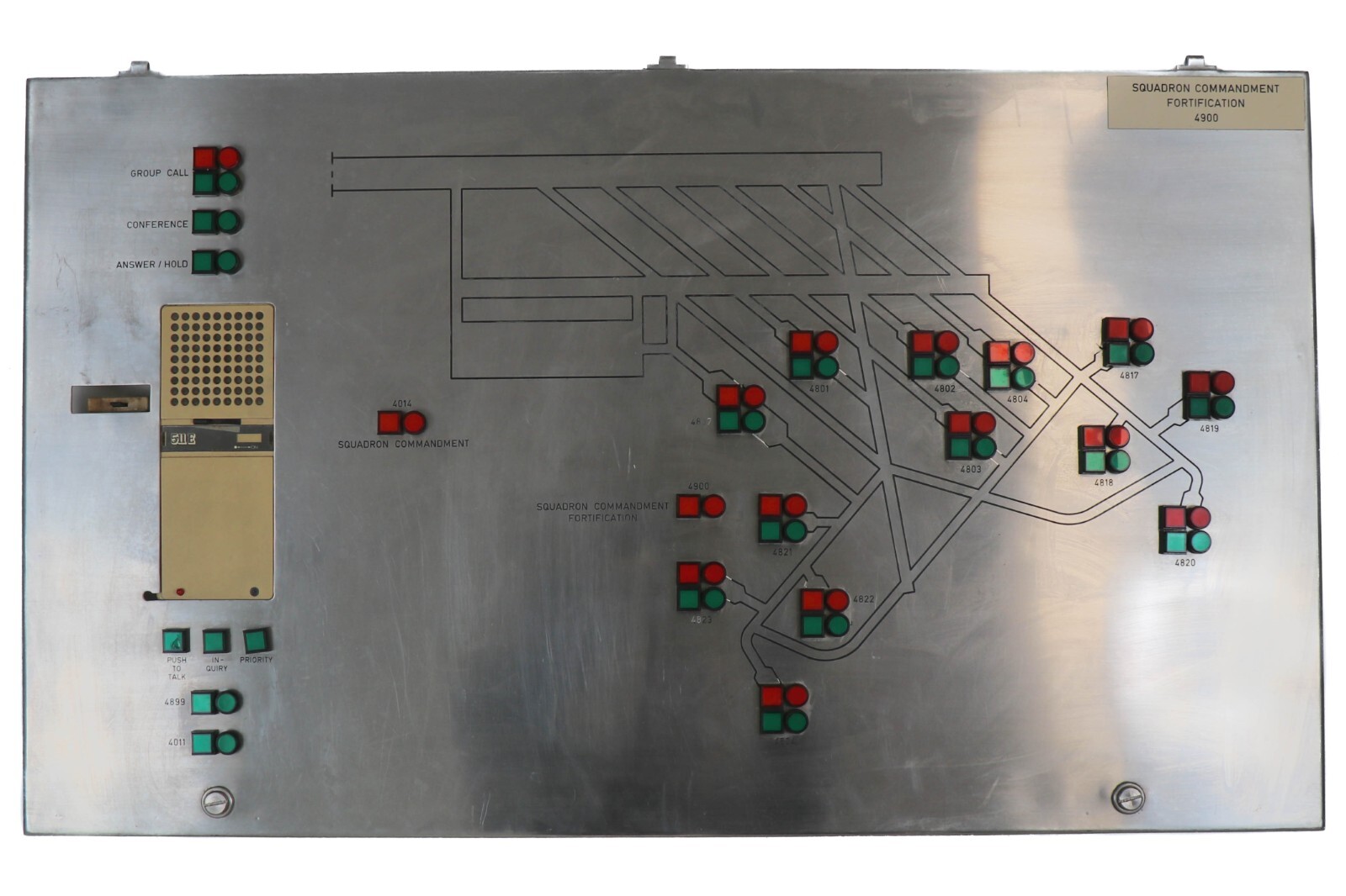 Iraqi Balad Air Base Flight Command Control Panel - Iraq OIF Bringback