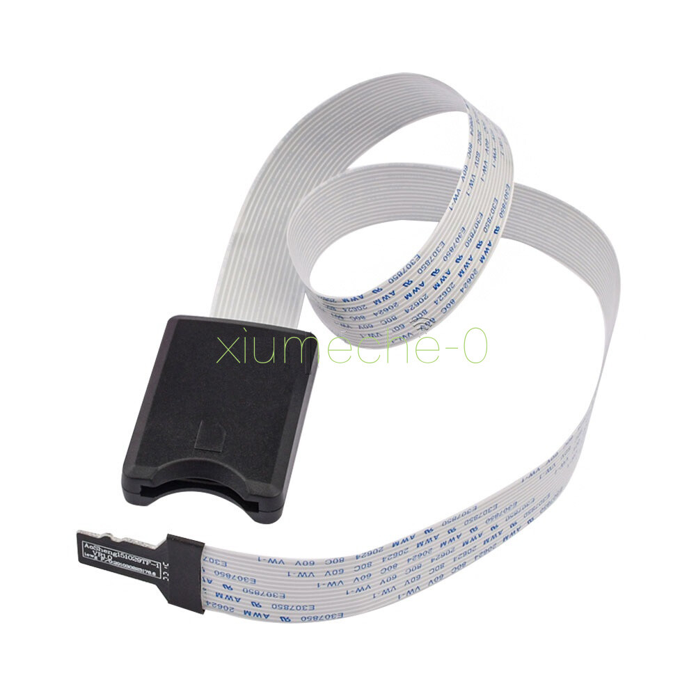 TF Micro SD To SD Card Extension Cable Adapters Flexible 48CM For Car Extender