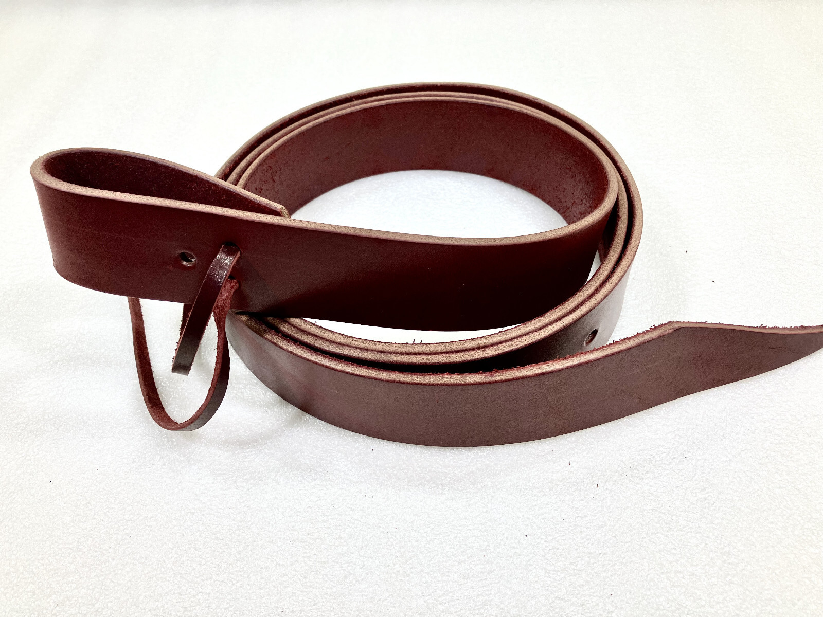 Tie Strap - 1 3/4" x 7' - Latigo with holes (F579)
