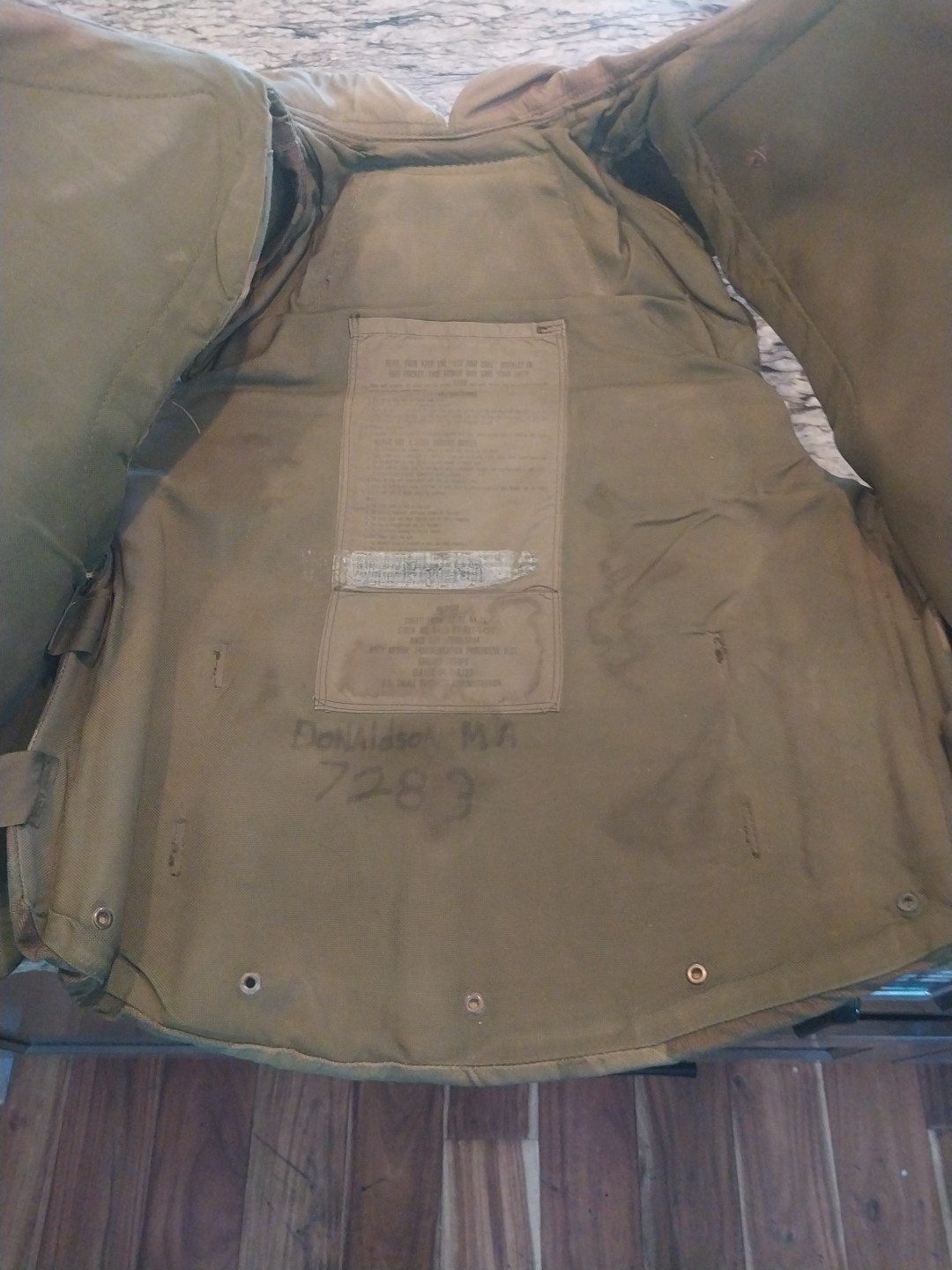 Vintage U.S. Army flak Jacket