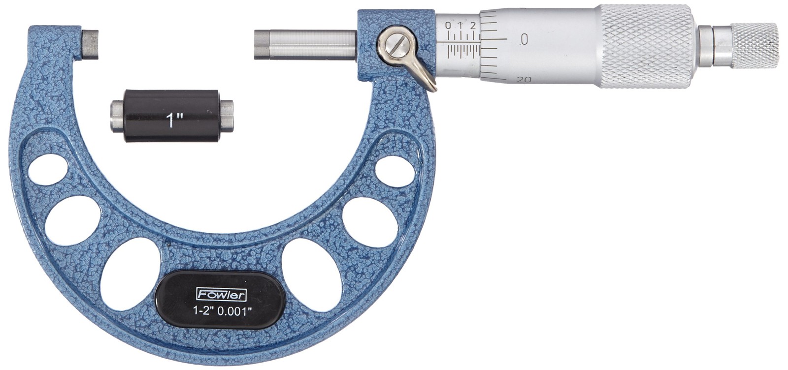 52-253-102-1, Premium Outside Inch Micrometer with 1-2" Measuring Range
