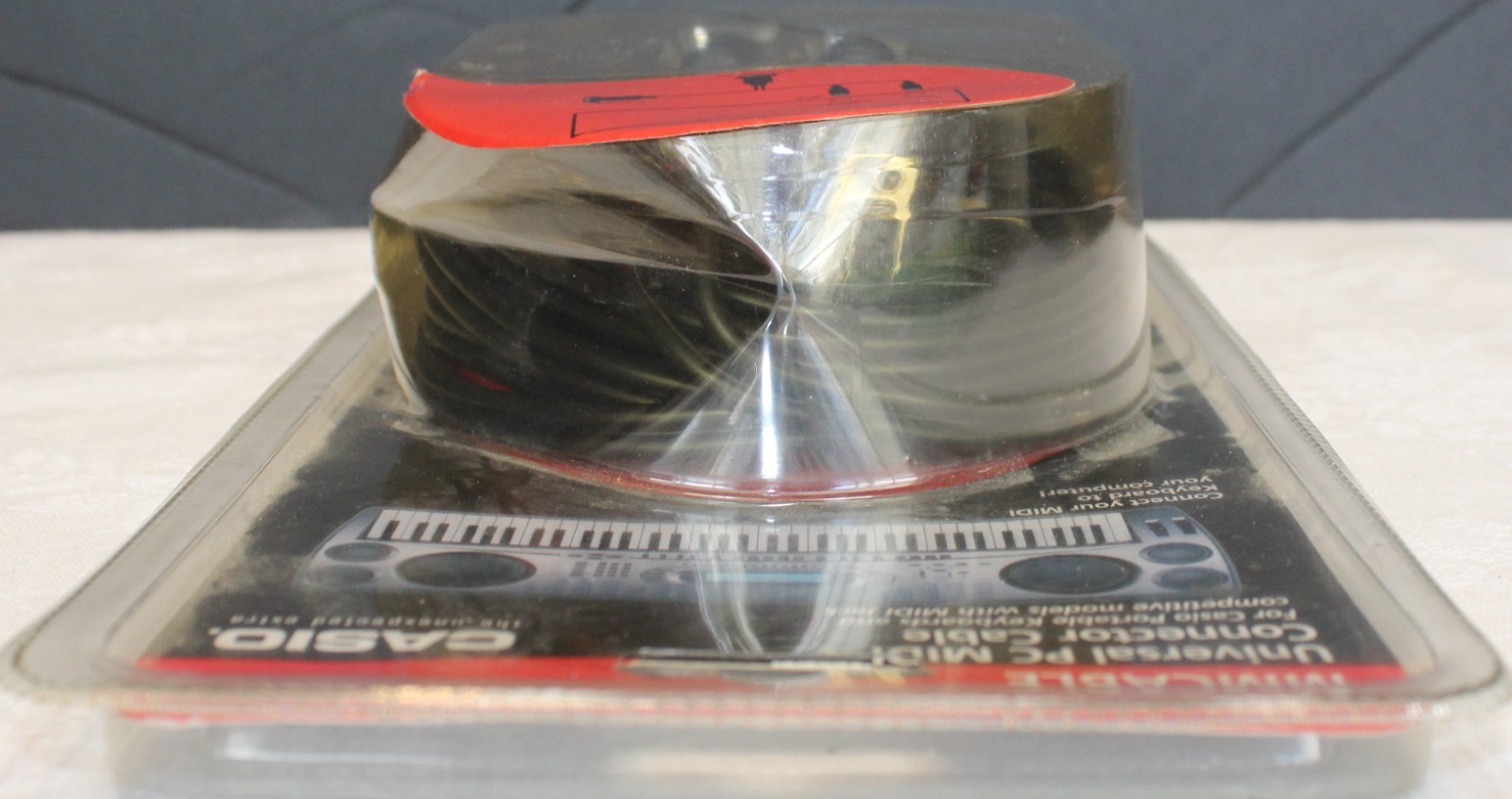 Casio MMCABLE Universal PC MIDI Connector Cable For Keyboards Sealed NOS