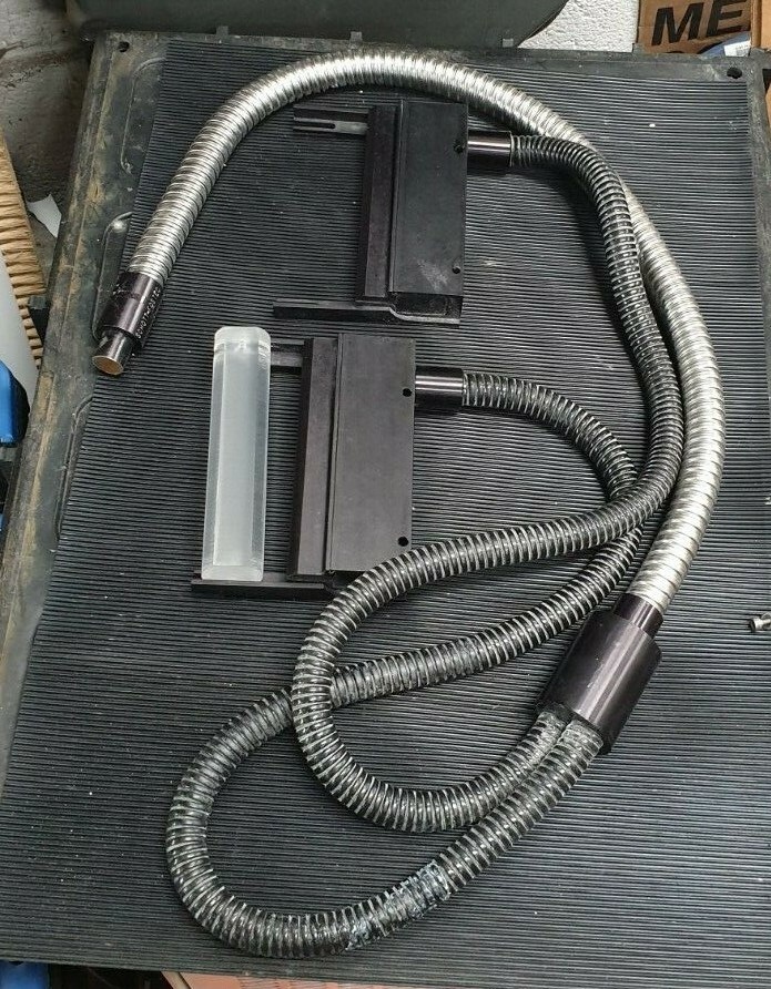 SCHOTT FOSTEC dual Fiber Optic Illuminator 150mm light holders (r5s6.3)