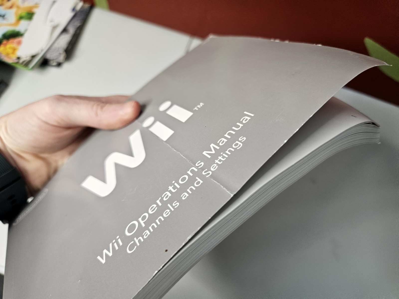Nintendo Wii Operations Manual Channels and Settings Booklet