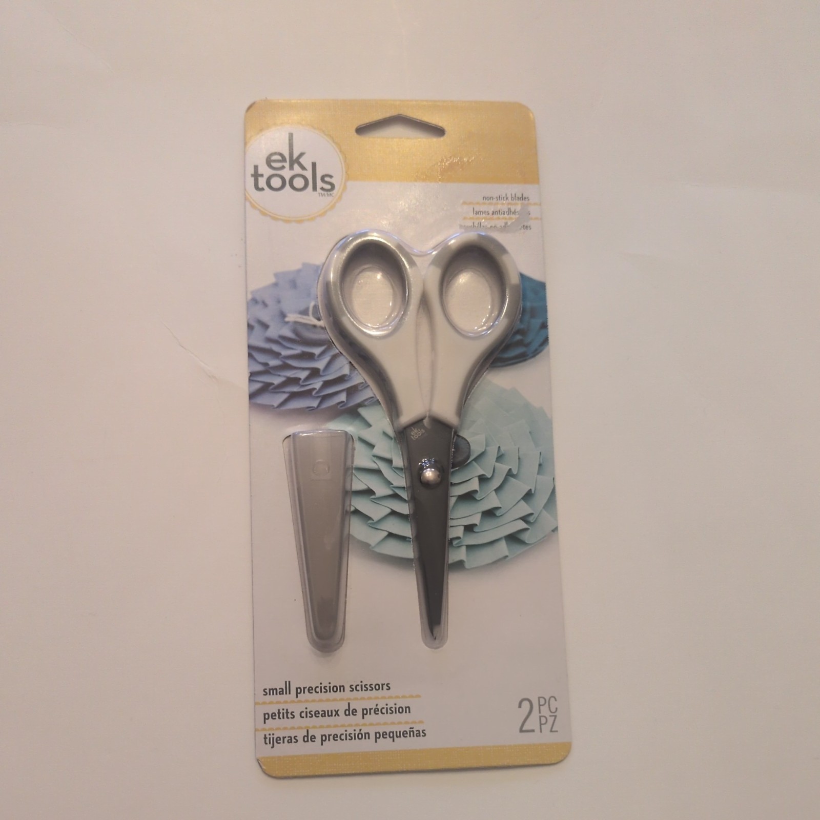 EK Success Small Precision Scissors-5" E5400049 Two Piece Cover Non Stick Craft