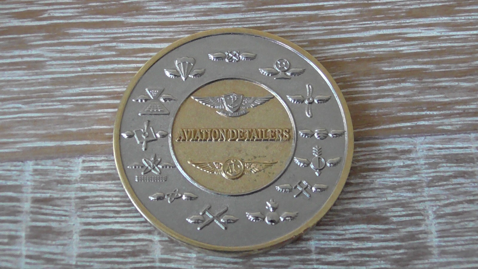USN Aviation Detailers CPO Challenge Coin #783Y