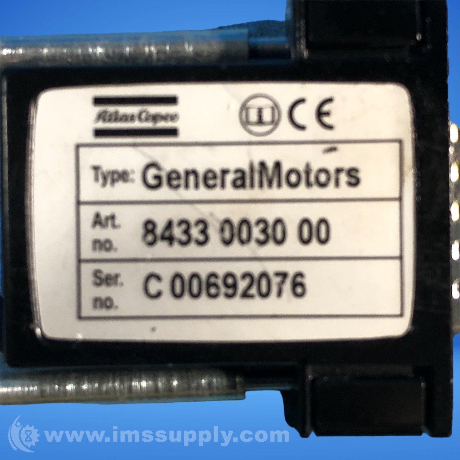 General Motors 8433003000 Rapid Backup Unit FNIP