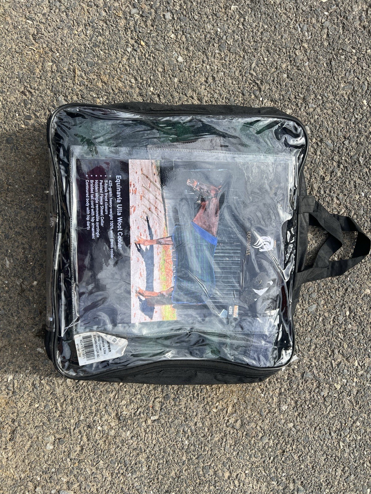 Equinavia Cooler Blanket 80 inch Horse Breathable Green Navy