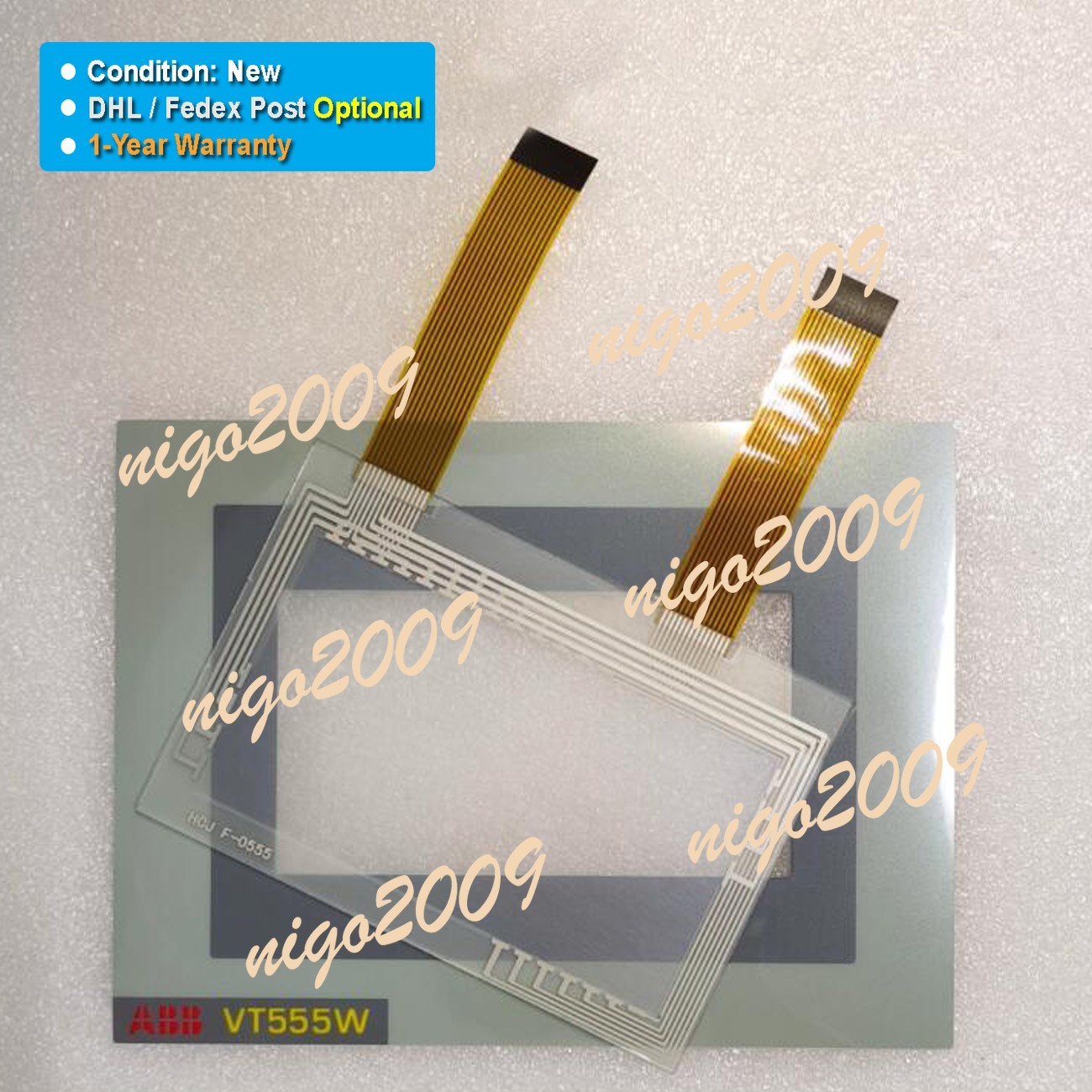 Touch Screen Panel Film Fit for ESA VT555W VT555WA0000 VT555W000CN VT555WAPODP