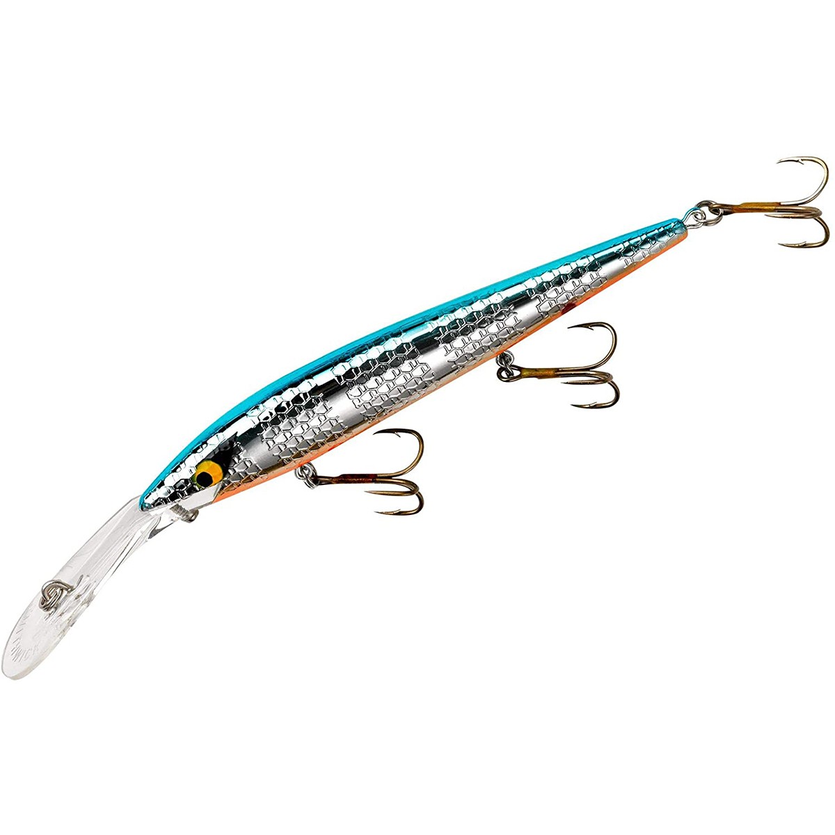 Smithwick Deep Rattlin' Rogue 3/8 oz Fishing Lure Chrome/Blue Back/Orange Belly