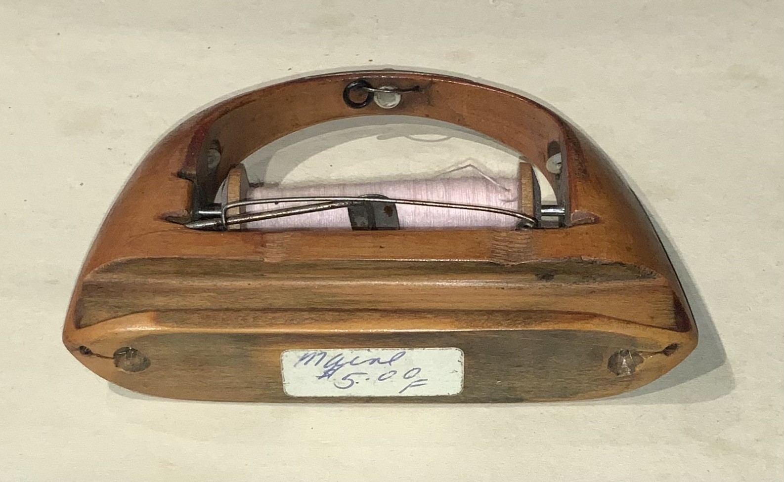 Antique Wood Weaving Shuttle