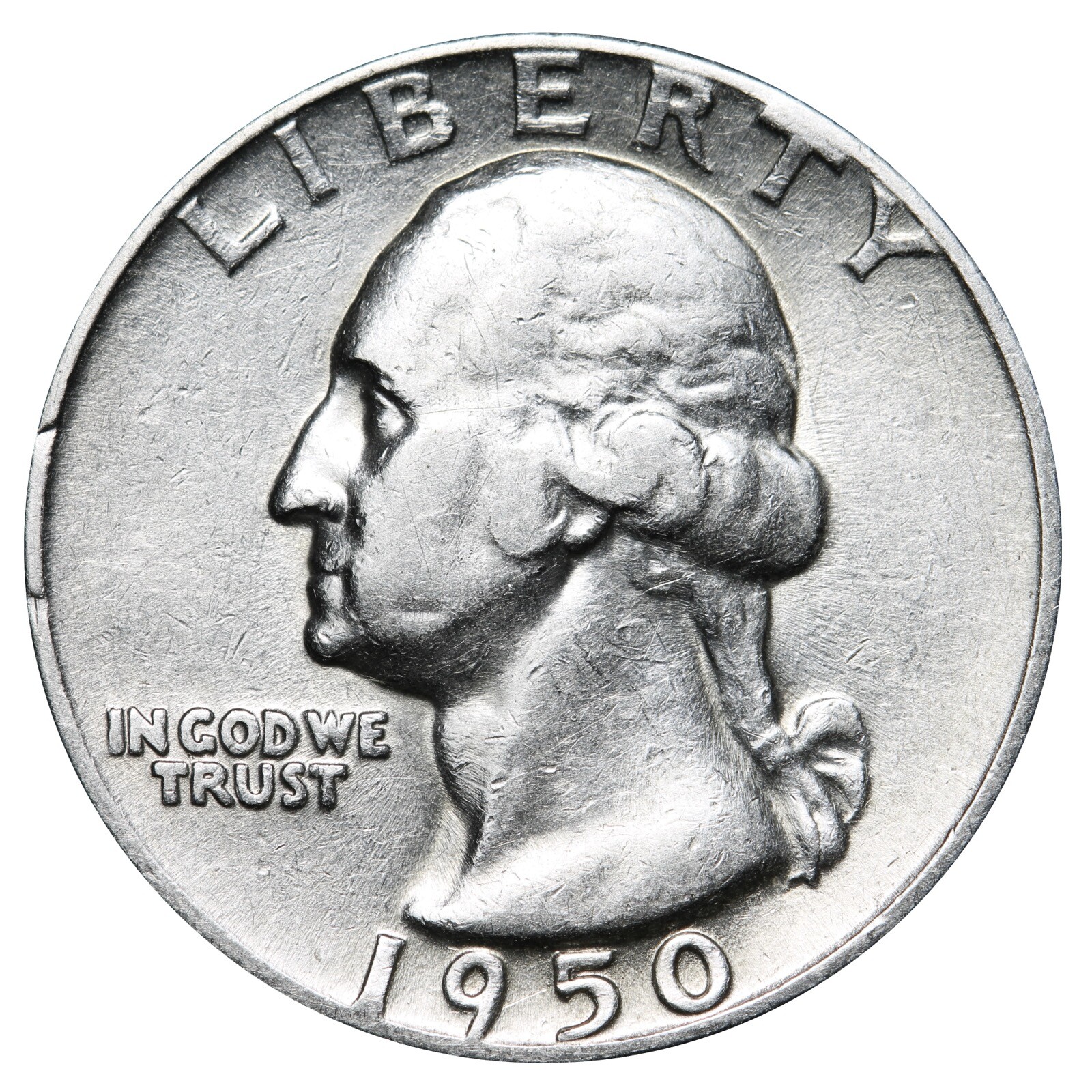 1950 Washington Quarter Better Grade Complete Your Album! SILVER!
