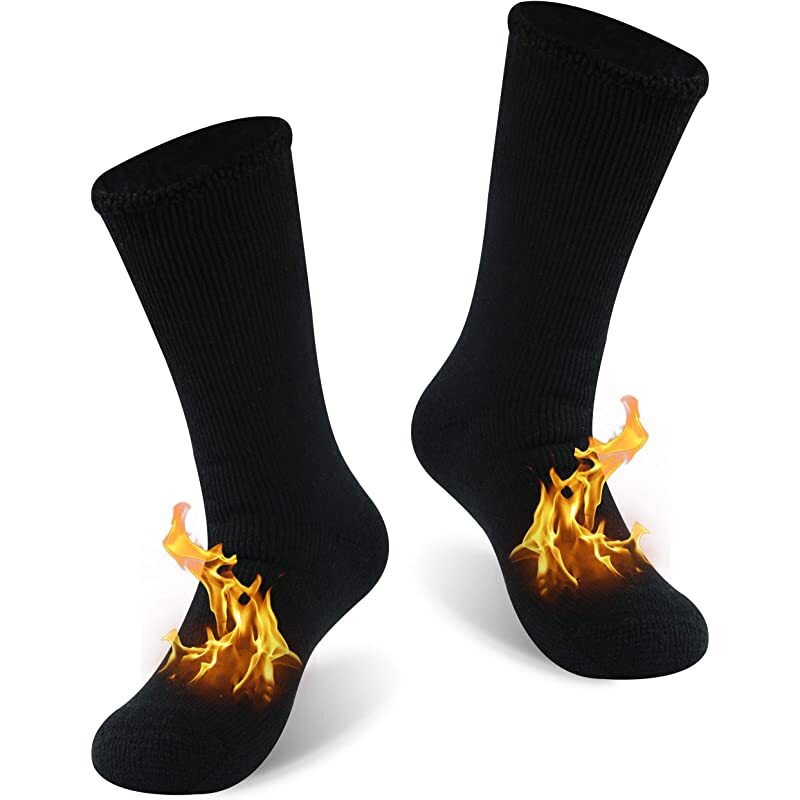3-12 Pairs Mens Heavy Duty Winter Warm Wool Cotton Thermal Boots Work Socks 9-13