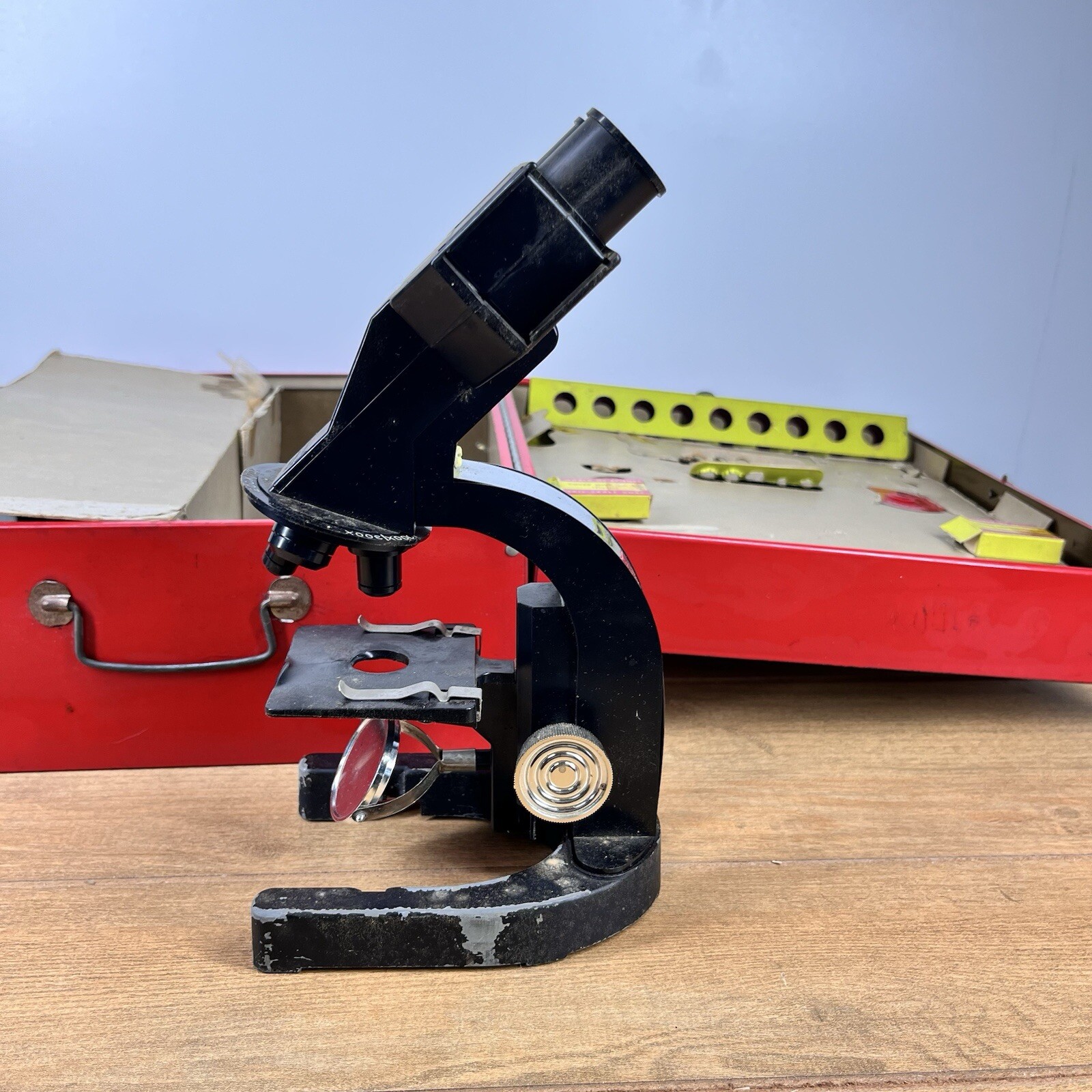 World Of Science Binocular Microscope By Skil Craft 1959 Read