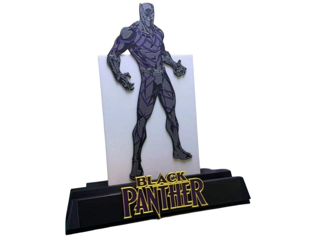 BLACK PANTHER Comic Book Display Stand fOR Non-Graded Comics, CGC, CBCS