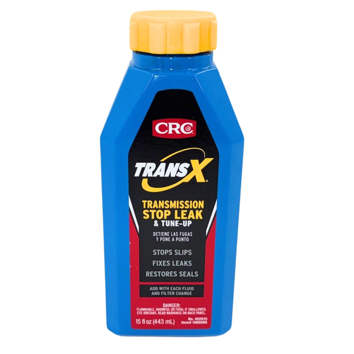 6 Pack of CRC 402015 K&W Trans-X Auto Transmission Stop Leak and Tune Up 15 Oz
