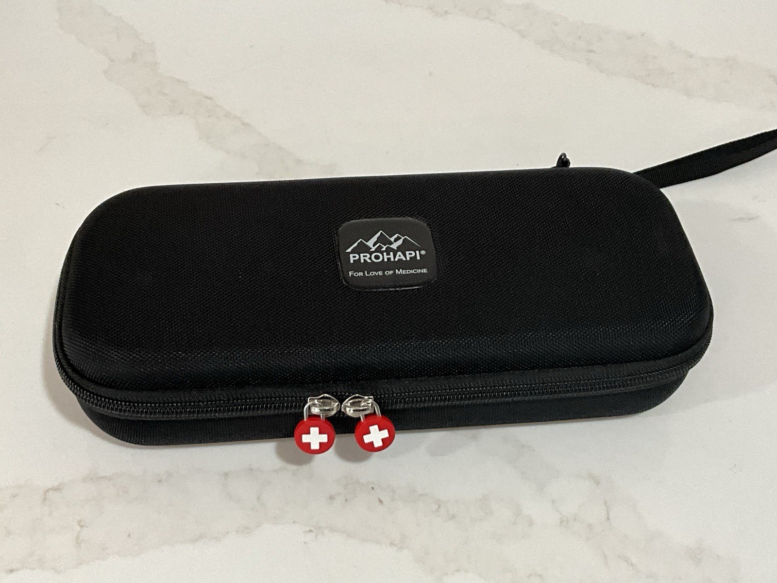 Lightweight Hard Shell Stethoscope Case Black, Prohapi Case Only