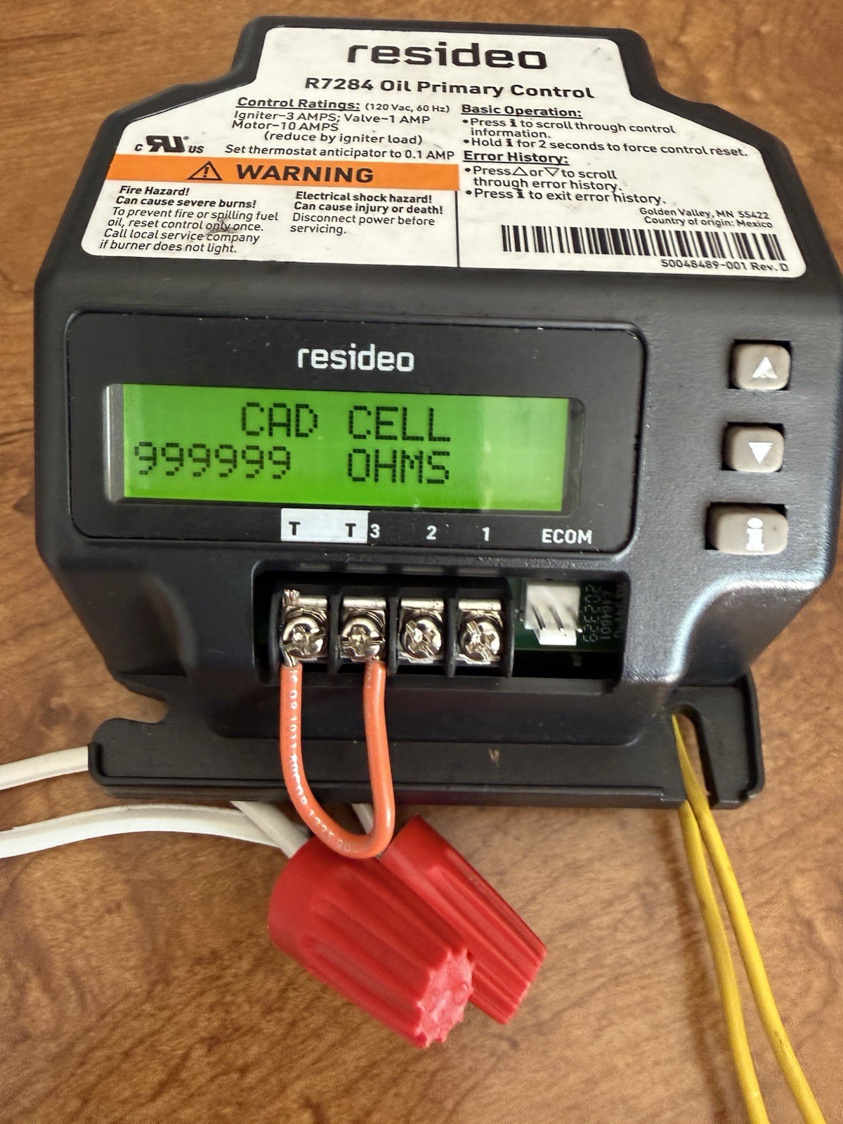 1-(used) R7284 Oil Primary Control