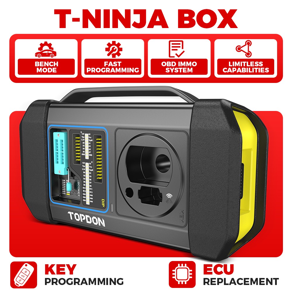 2025 TOPDON T-Ninja Box Advanced Immobilizer Key Coding Programming for Phoenix