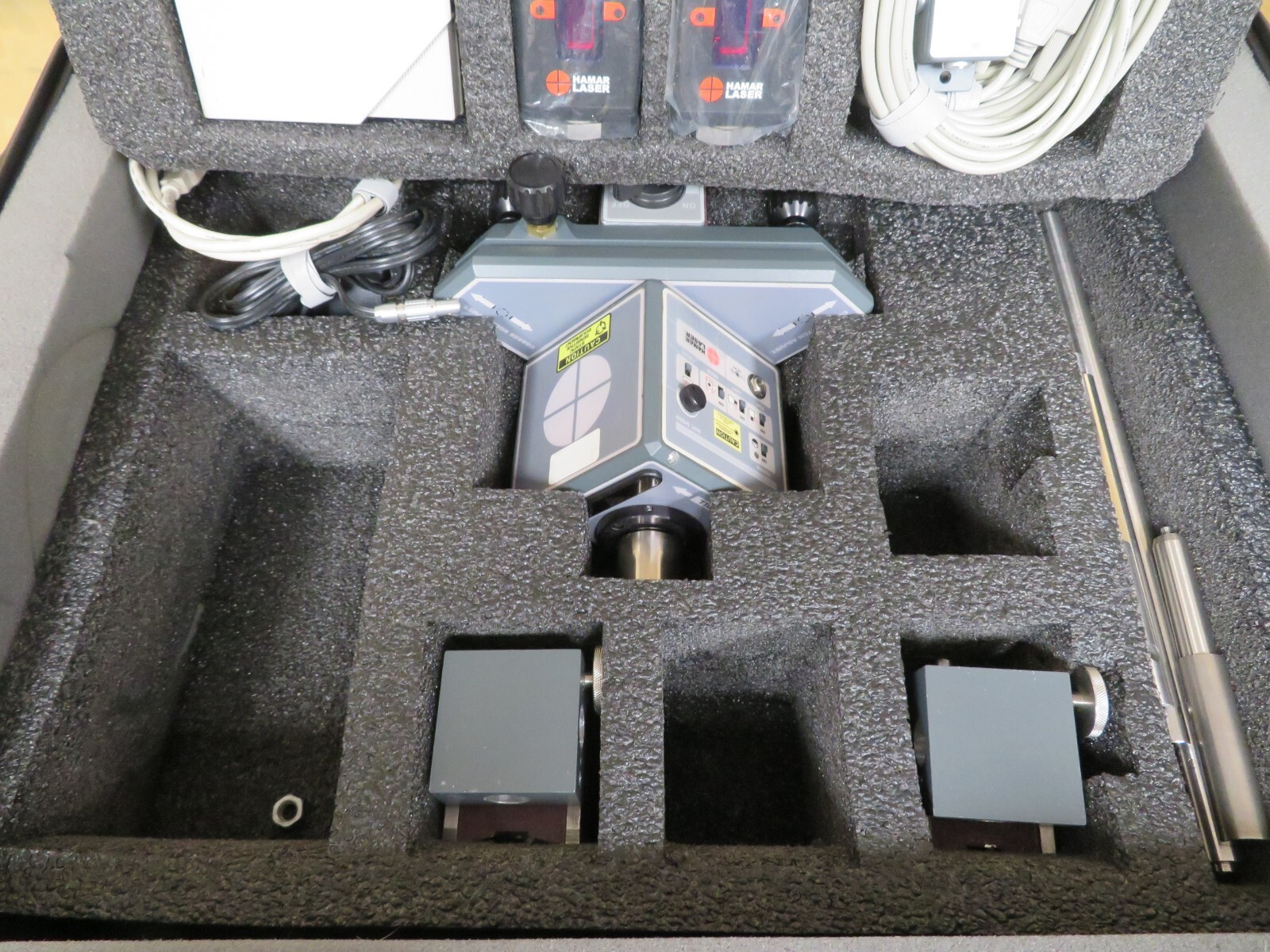 Hamar Precision - model-733 - Triple Scan Laser Alignment System - 3 cases
