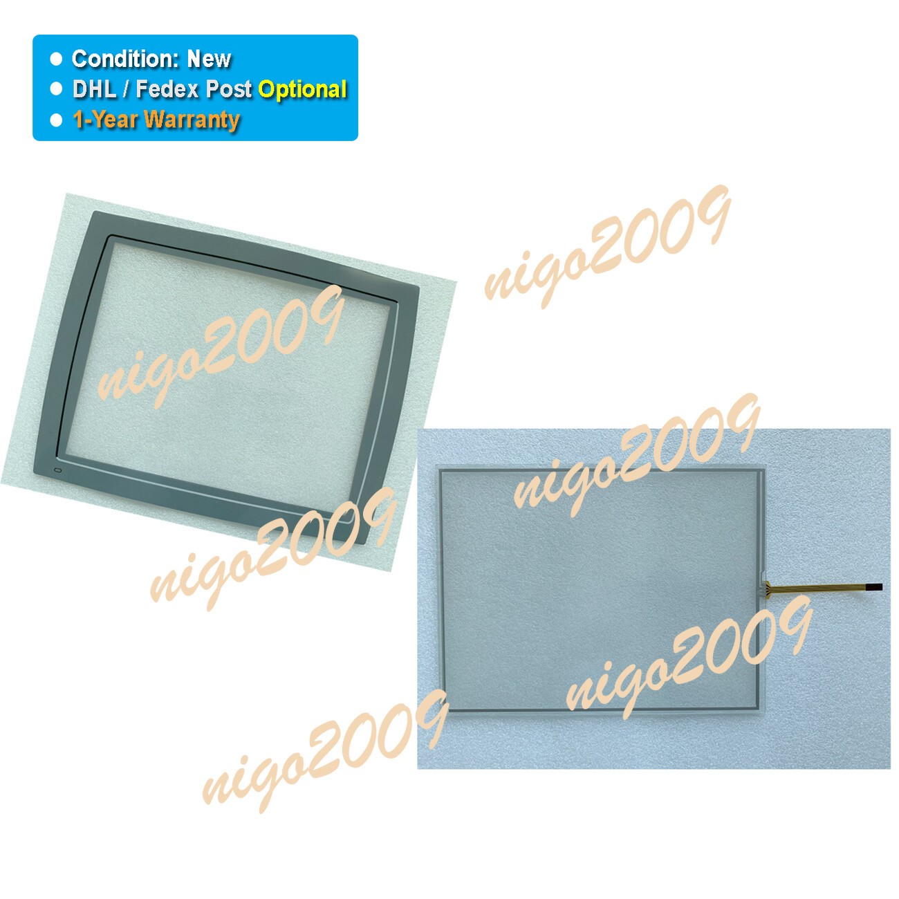 Touch Screen Film Overlay Fit for SEW DOP11B-50 Part# :18209726 1-Year Warranty
