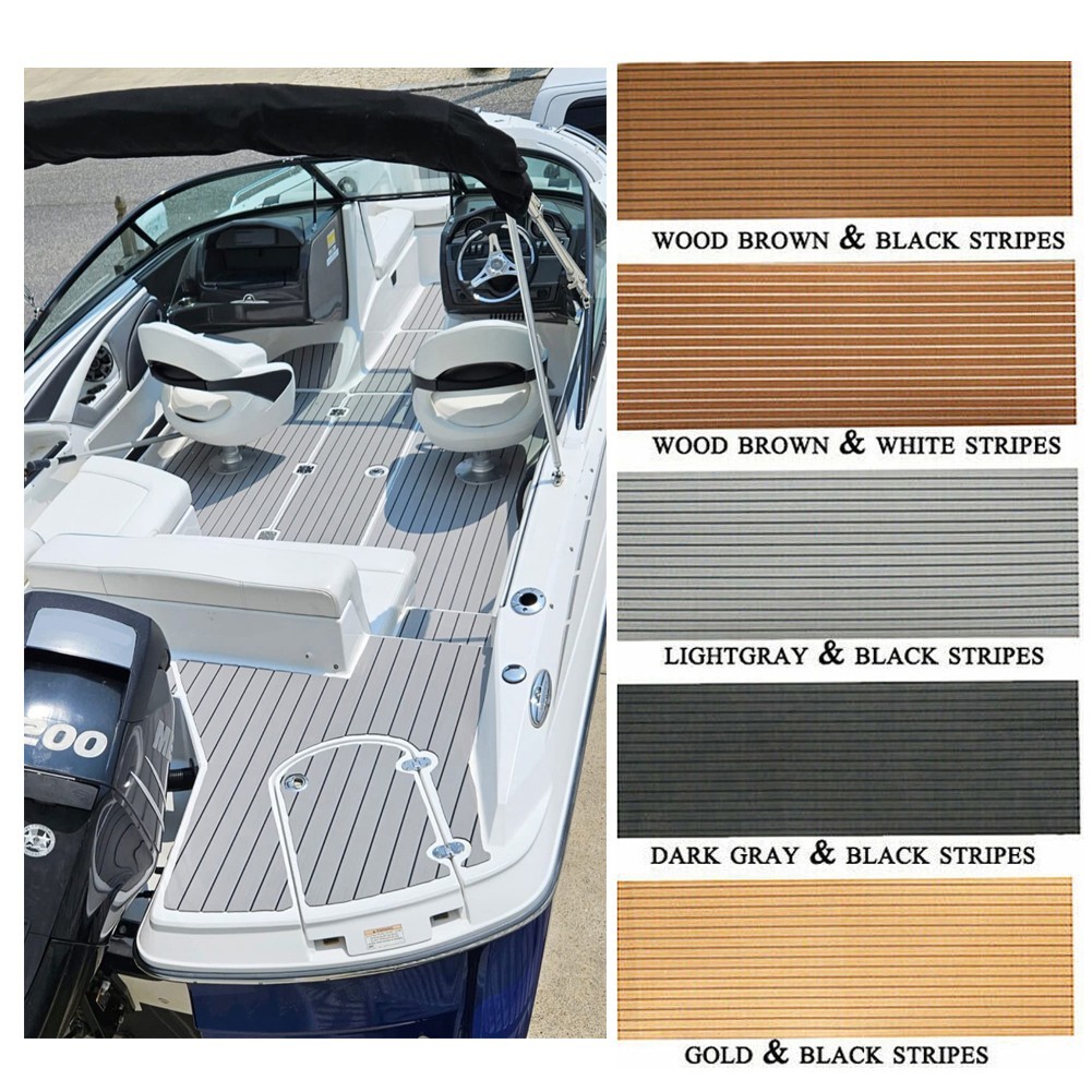 EVA Foam Boat Flooring 94.5" Floor Mats Decking Sheet for Bass Boat Accessories
