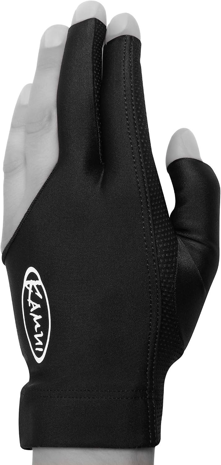 Black Left Hand Billiard Glove