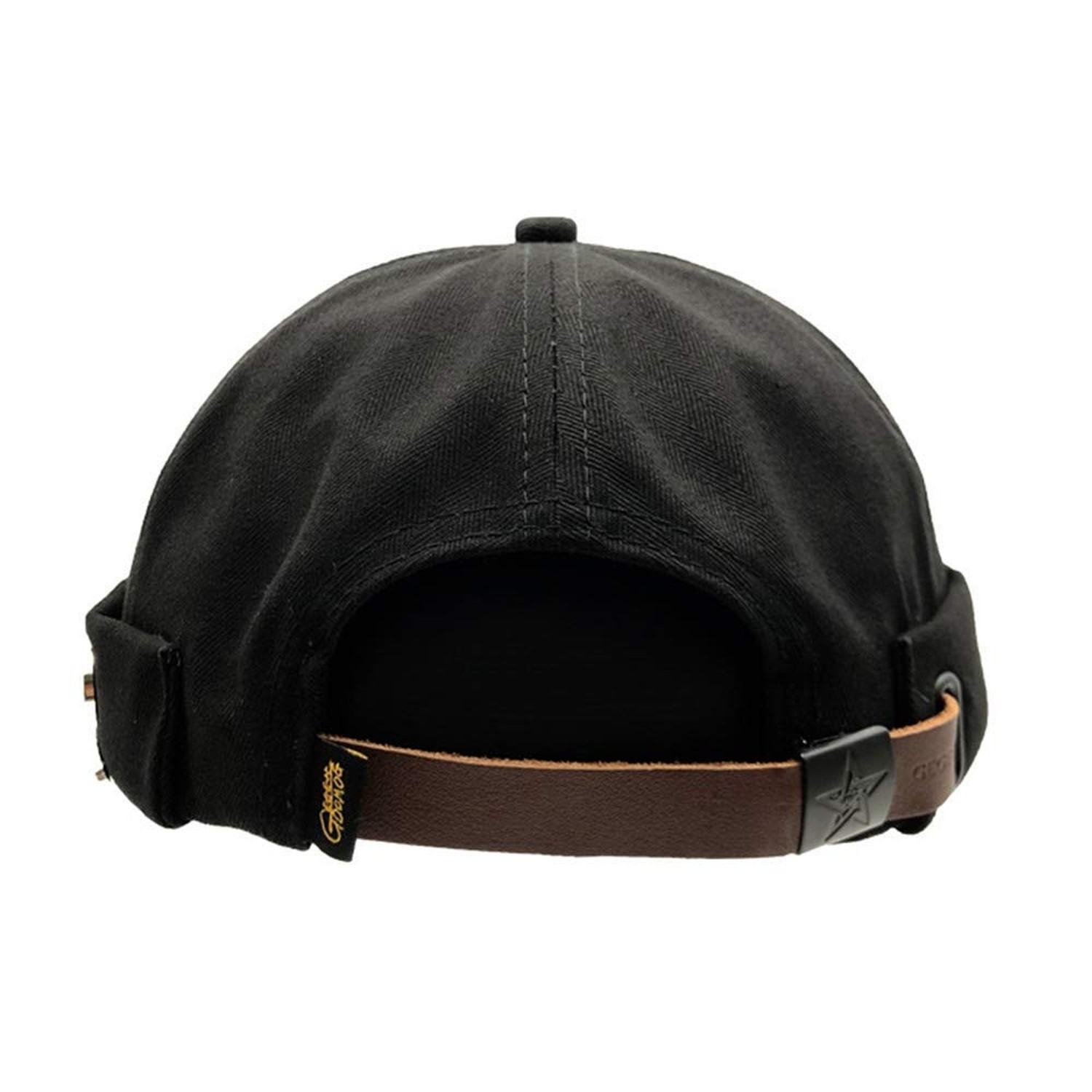 Men Hats Docker Cap Hats Sailor Cap Worker Hat Rolled Cuff Retro Brimless Hat...