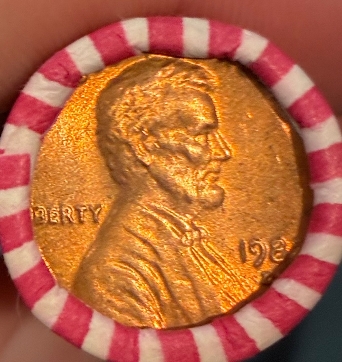 1982 D Lincoln cent uncirculated roll From original bank box 50 coins/OBW Copper