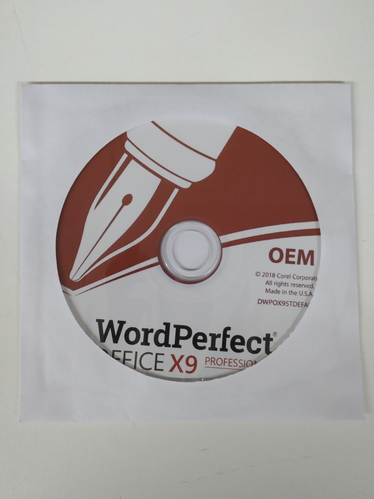 Corel WordPerfect Office X9 Pro Media Win 11, 10 & 8