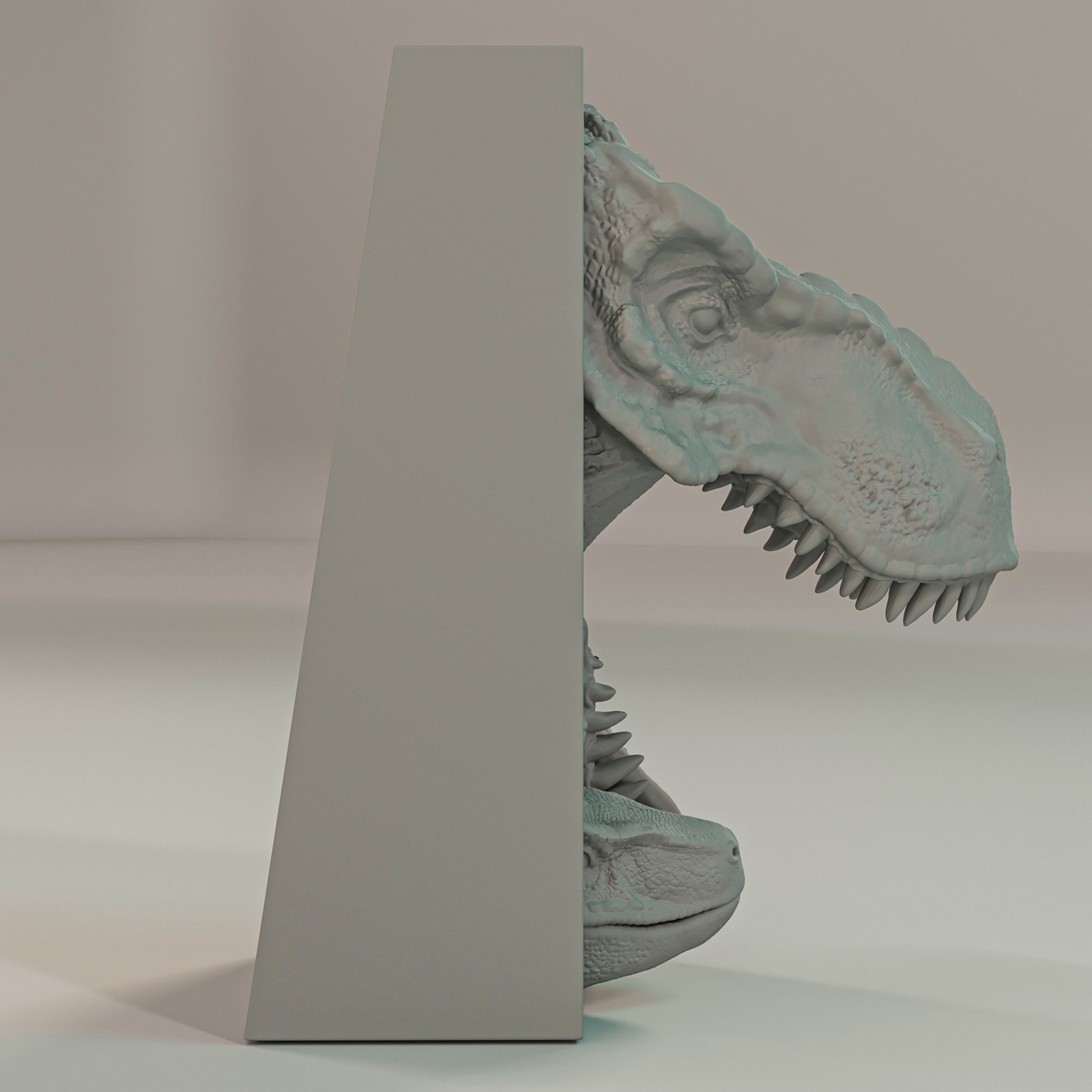 Jurassic Park T-Rex - Dinosaur Book Nook & Wall Mount