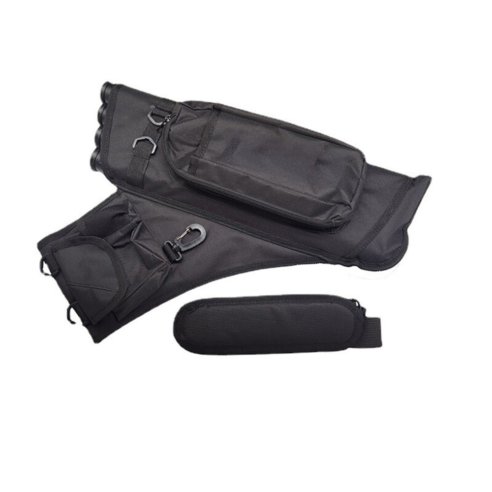 4 Tubes Waist Hip Bag Belt Archery Arrow Quiver Back Pouch Holder Bow Hunting ≠