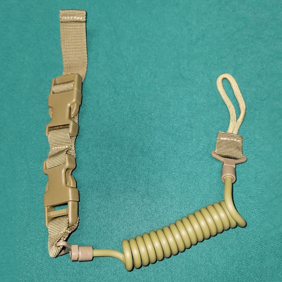 Pistol Lanyard Tactical Heavy Duty Quick Release Elastic Sling Gun Accessories