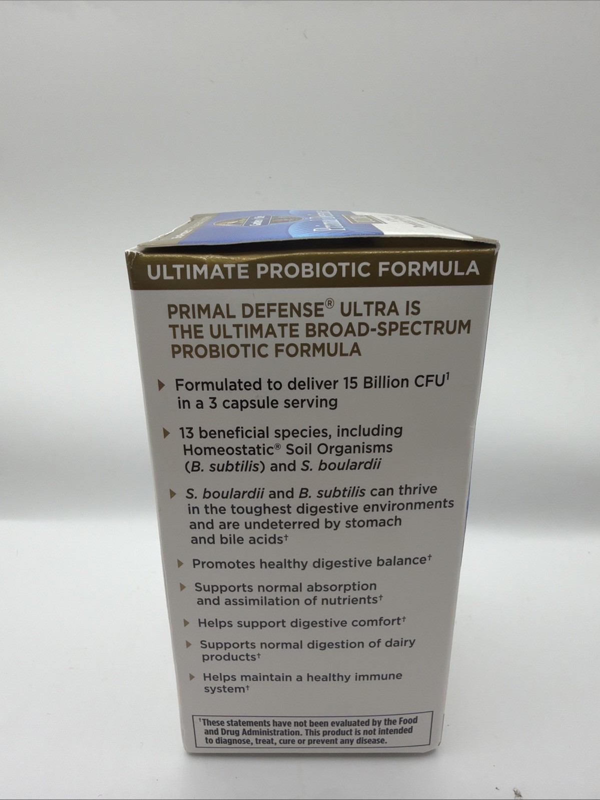 Garden of Life Primal Defense Ultra Probiotic Formula Vegetarian Capsules 2/27